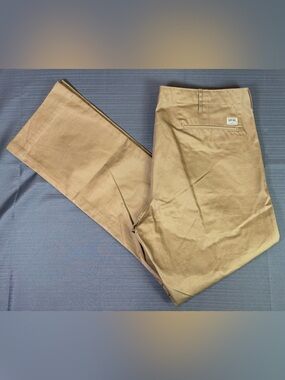 Denim & Supply Ralph Lauren Khaki Chino Pants 38x34 Tan Straight Leg 100% Cotton